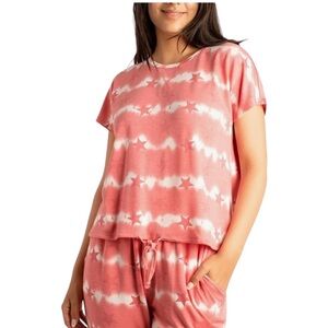 Women's Drawcord T-Shirt & Loungewear Set